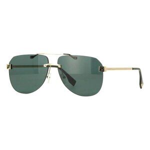 NEW FENDI SUNGLASSES, GOLD UNISEX EYEWEAR FENDI FE40115U 32N